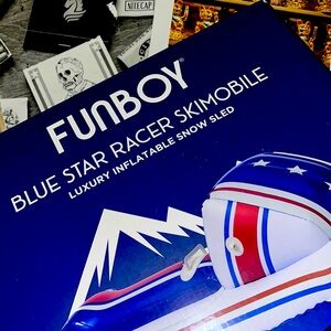 ⛷️ 🎿 ⛷️• 👅 FUNBOY  x InFlaTable Sled 👅• 🤙🏻 ❄️ 🤙🏻